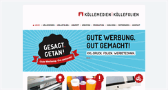Desktop Screenshot of koellemedien.de